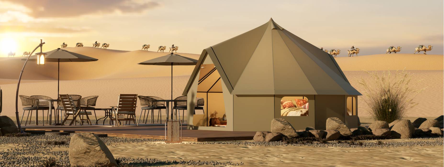 都江堰露营酒店帐篷产品